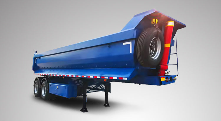 Camion semi-remorque à benne basculante Sinotruck