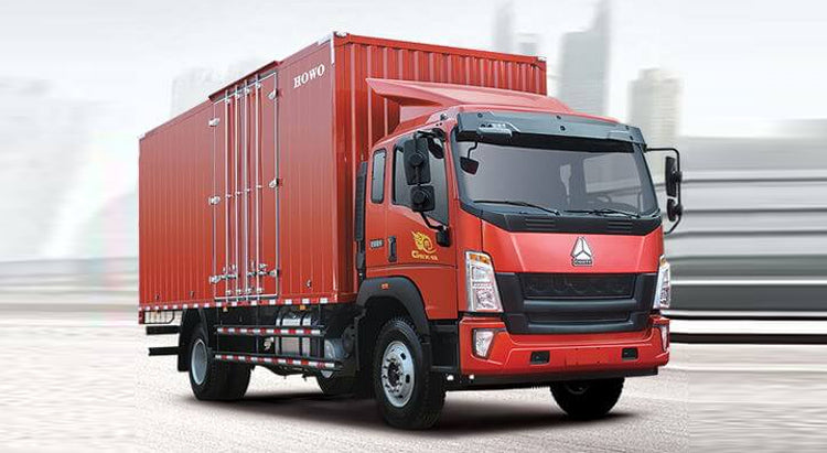 Camion fourgon Howo