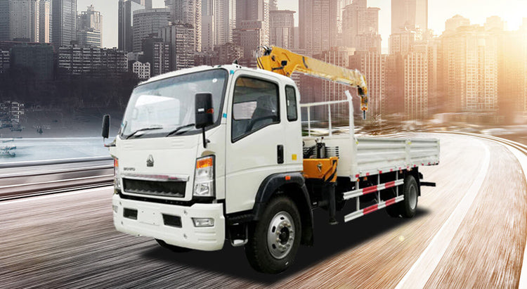 Grue pour petit camion Sinotruck Howo