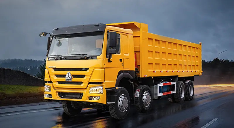 Camion à benne basculante Howo 7 8x4