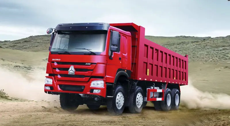 Camion à benne basculante Howo 7 8x4