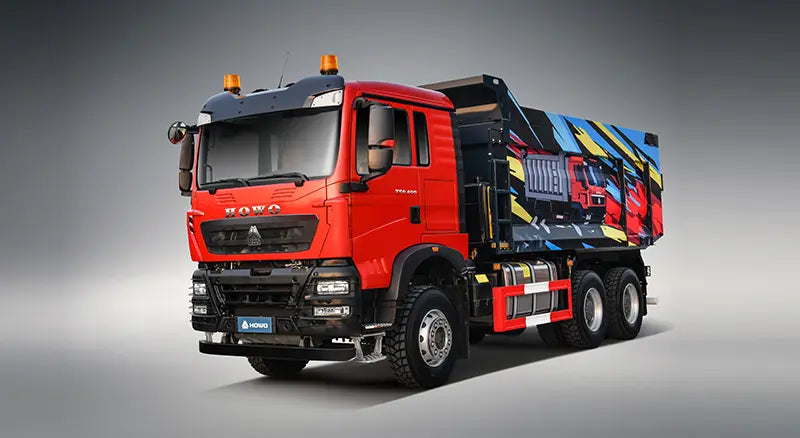 Camion à benne basculante Howo T5G 400 6×4