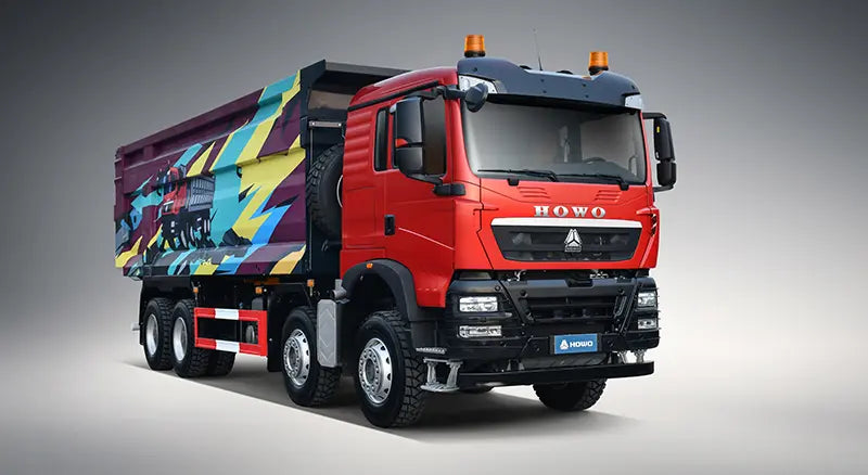 Camion à benne basculante Howo T5G 440 8×4