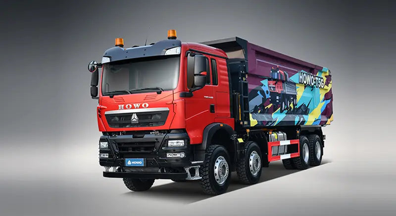 Camion à benne basculante Howo T5G 440 8×4