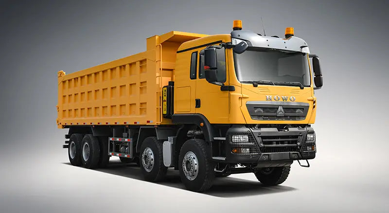 Camion à benne basculante Howo TX 8×4 à 12 roues