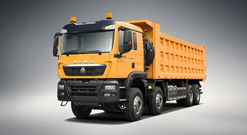 Camion à benne basculante Howo TX 8×4 à 12 roues