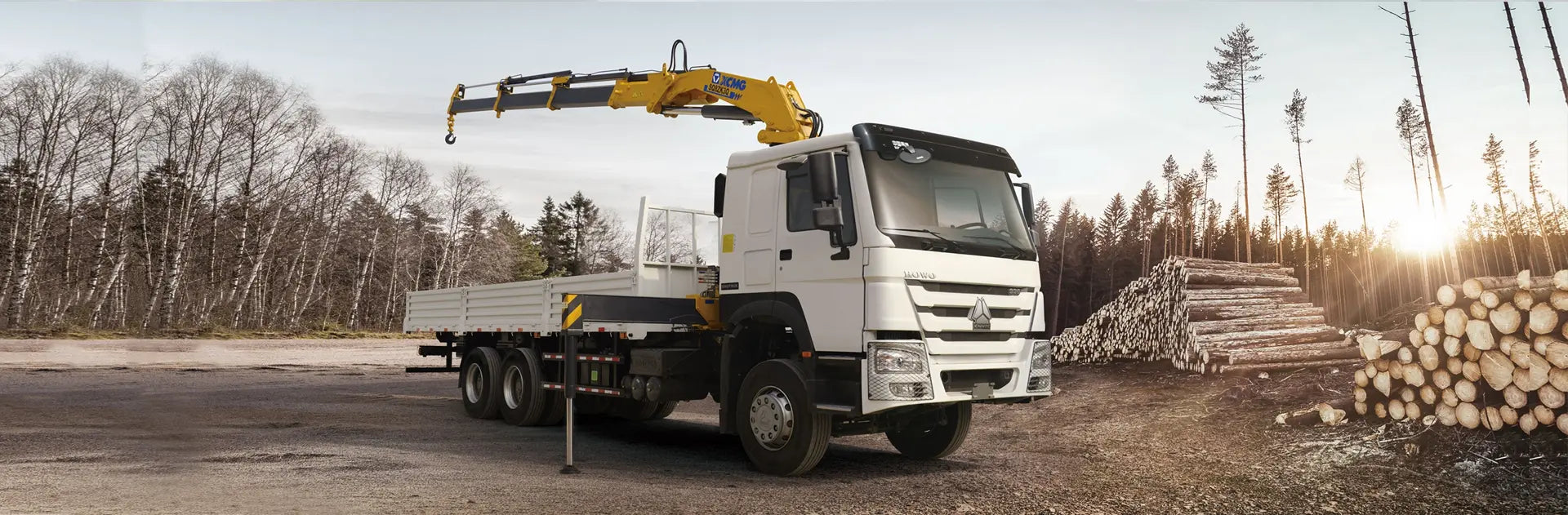 Camion-grue monté sur camion Sinotruck Howo 6×4 5 tonnes